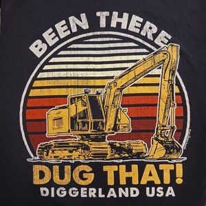 T Shirt Been There Dug That Diggerland USA Construction Theme Park Untagged XL